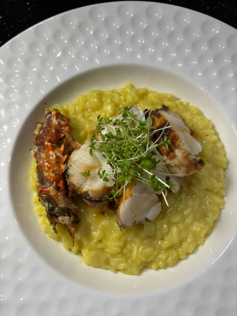 Raviolis de crabe gingembre et citron confit